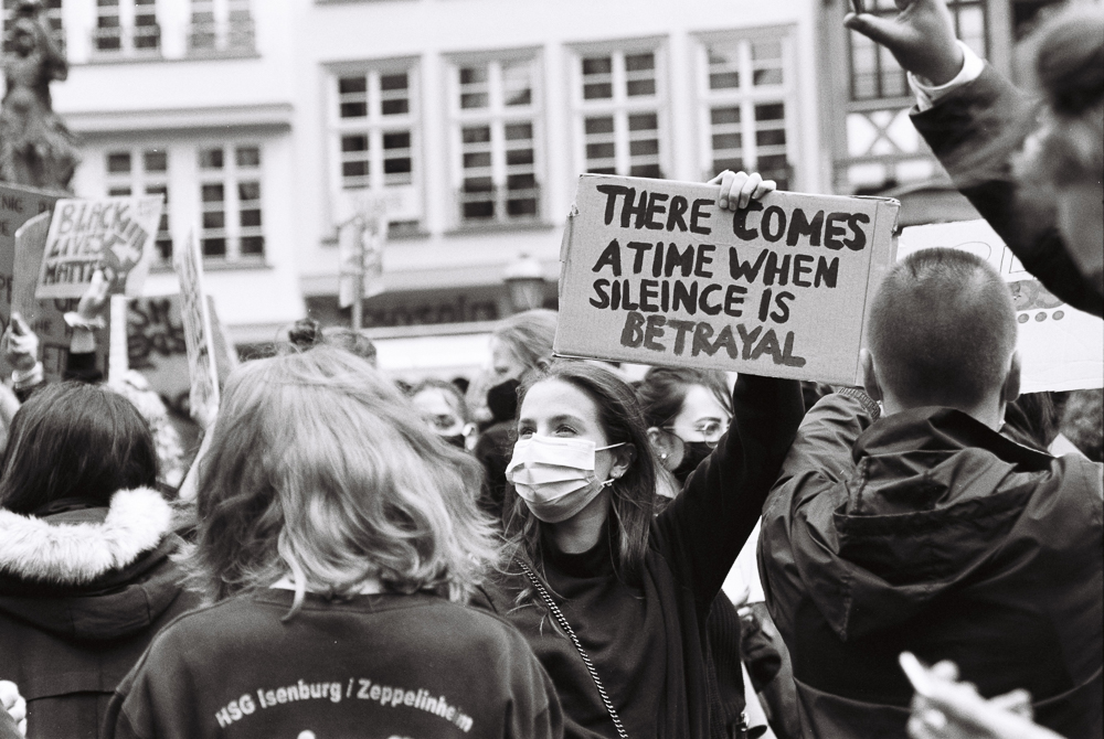 There comes a time when silence is betrayal
